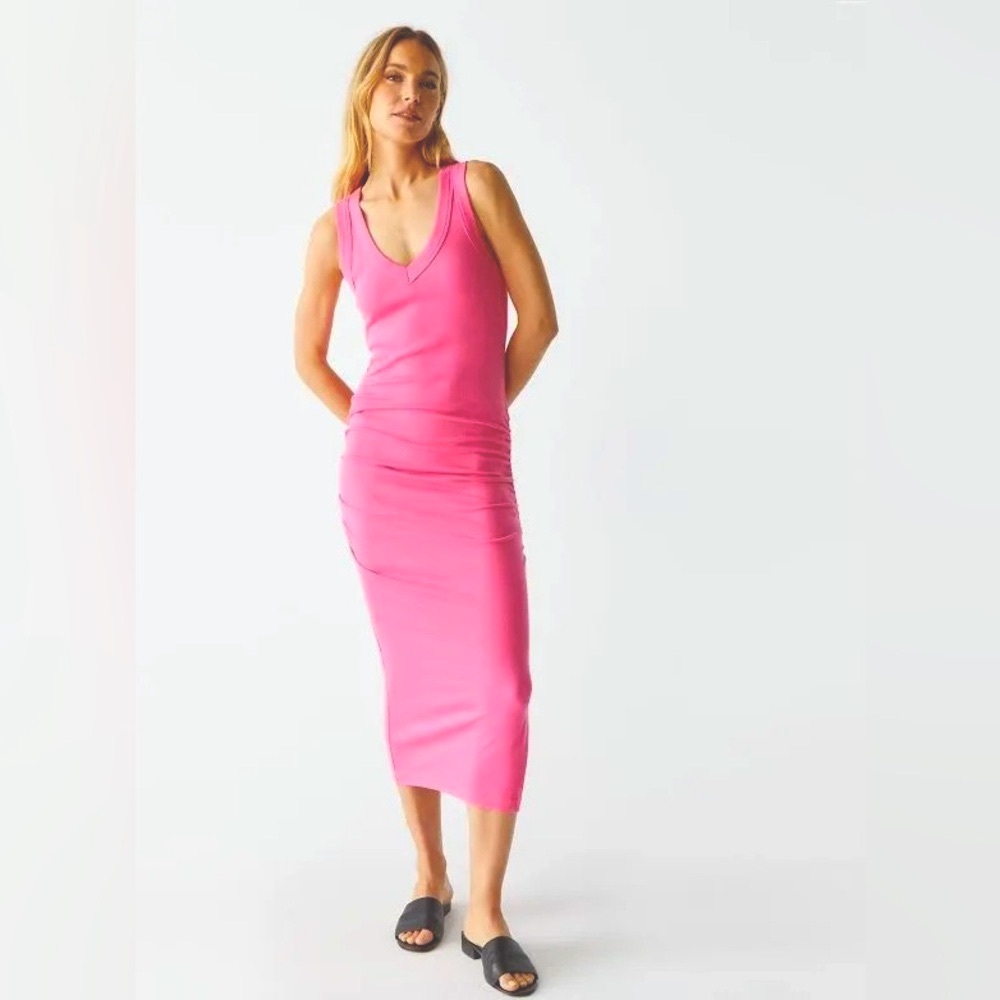 MICHAEL STARS NWOT LORI MIDI DRESS